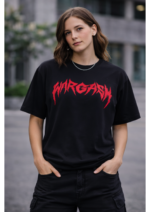 VYBN Inferno Oversized T-Shirt – Heavyweight Graphic Street Edition - Image 3