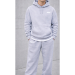 VYBN Essential Grey Tracksuit– Premium Heavyweight Street Set - Male Fit
