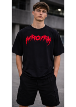 VYBN Inferno Oversized T-Shirt – Heavyweight Graphic Street Edition