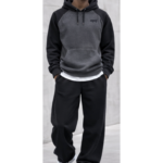 VYBN DualTone Core Contrast Hoodie – Premium Unisex Heavyweight Essential